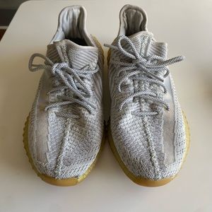 Women’s size 12 Yeezy Boost shoes. Lightly worn but great condition.